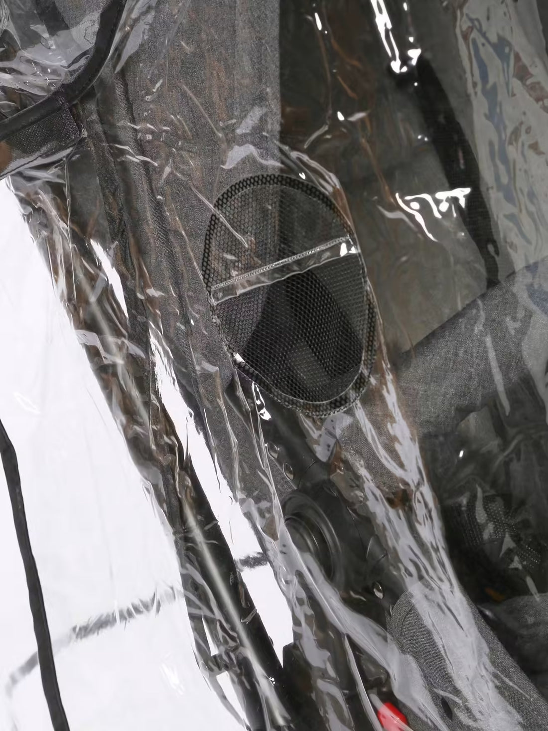 Universal Pushchair Rain Cover – Waterproof Stroller Rain Shield – Clear Transparent