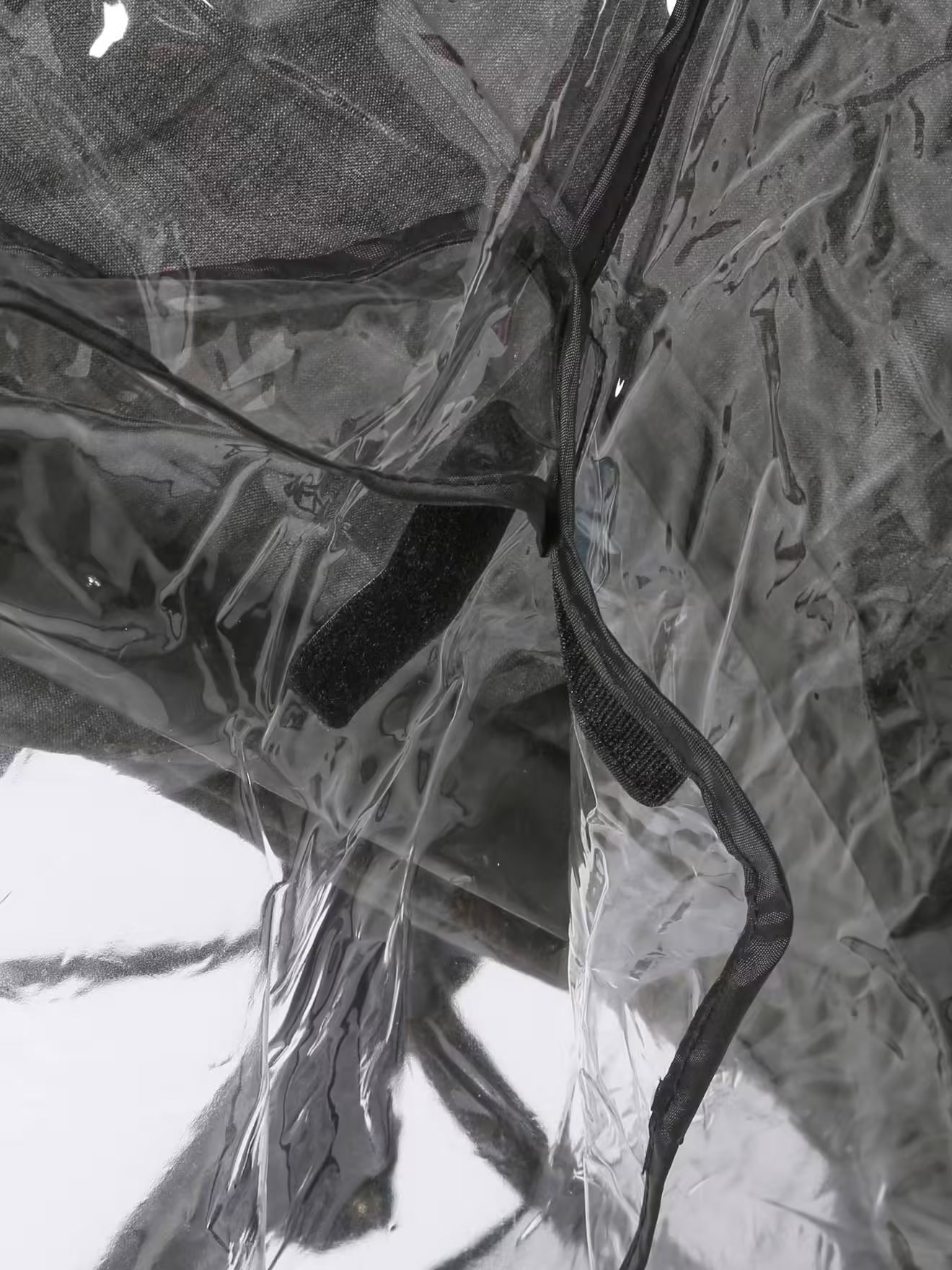 Universal Pushchair Rain Cover – Waterproof Stroller Rain Shield – Clear Transparent