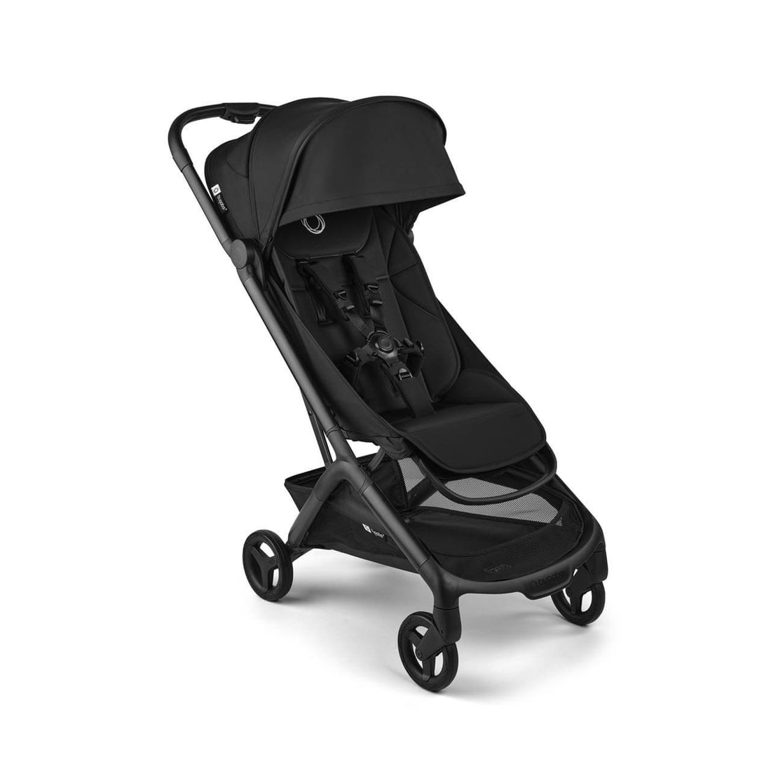 Bugaboo Butterfly 2 Lightweight Travel Stroller, Cabin-Size Fold, Reclining Seat, Storage Basket – 6 Months–4 Years – Heritage Black